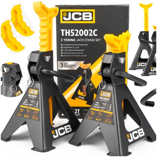 АВТОМОБІЛЬНІ КОБИЛИ ЦЕХОВІ СТІЙКИ З ЗАМКОМ 2T 2PCS ORIGINAL JCB