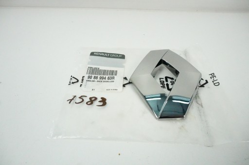 908899463R 908899463R1 - KOLEOS II 2 16-22 НОВАЯ ЭМБЛЕМА НАШЕЙКА ЗАДНЕЙ ДВЕРИ ОРИГИНАЛ