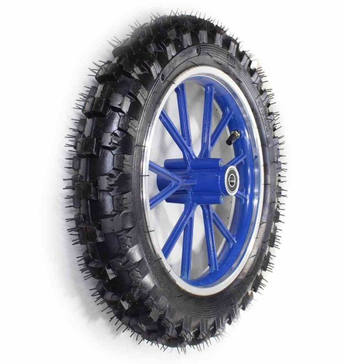 5900802063195 - Кишеньковий обід колеса + шина CROSS Blue 10 2. 50x10 Minicross Pitbike Pocket !!