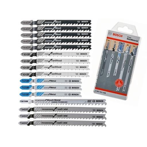 НАБІР ПИЛ Т МУЛЬТИМАТЕРІАЛ 15 ШТ.