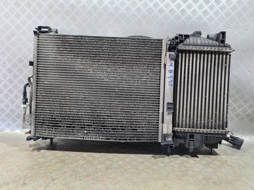 13337687 13283247 - КОМПЛЕКТ РАДІАТОРІВ ВОДЯНИЙ ВЕНТИЛЯТОР РАДІАТОРА OPEL MERIVA B 1.4 TURBO