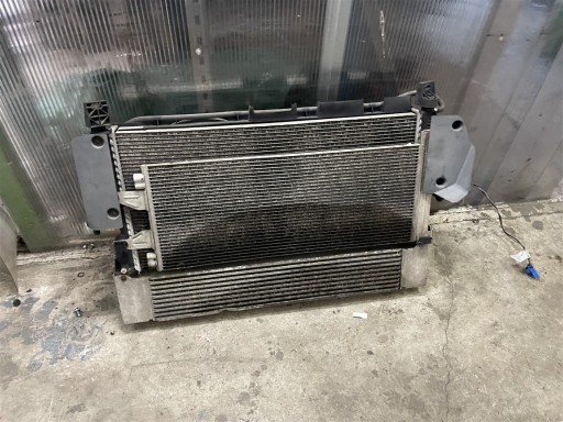 WENTYLATOR CHŁODNICA WODY KLIMATYZACJI KLIMY INTERCOOLER POWIETRZA OBUDOWA WENTYLATORÓW 3.0 JTD  HDI CITROEN JUMPER PEUGEOT BOXER - КОМПЛЕКТ РАДИАТОРОВ РАДИАТОРЫ 3.0 JTD M-JET FIAT DUCATO III 06-14 ГОД