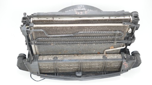 Комплект радиатора mercedes w204 07-11 2.2 cdi