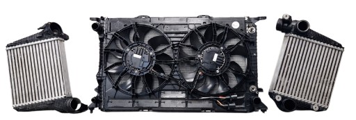 8K0121251AL 95B121207A - Комплект радіаторів porsche macan 95b gts 3.0 v6 turbo бензин