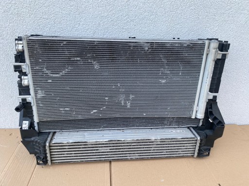 Комплект радіаторів вентилятор mini bmw 9271204 7617609 f39 f48 f55 f60