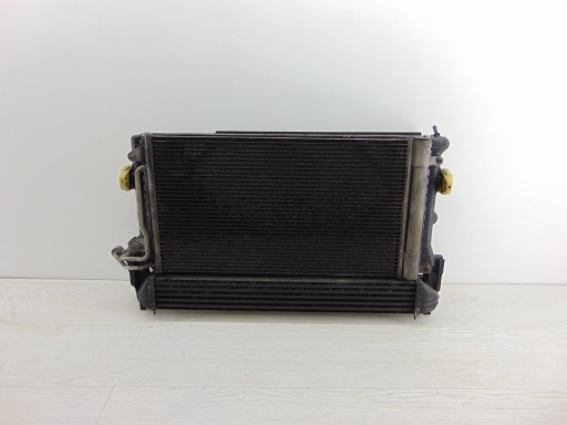 6R0121207A 6R0820411D - КОМПЛЕКТ ВЕНТИЛЯТОРА РАДІАТОРА ОРИГ. SEAT IBIZA IV 6J 1.6 TDI 11R
