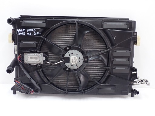 Комплект вентилятора водяного охлаждения volkswagen golf plus 1.2 63 квт 12 лет