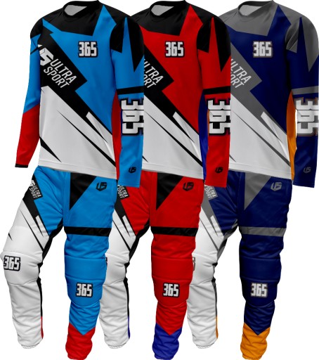 ENDURO MOTOCROSS MTB SET PRINT 116-2XL 114