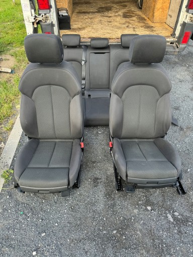 КОМПЛЕКТ СИДЕНИЙ С ПОДОГРЕВОМ, МАТЕРИАЛ S-LINE NICE S-LINE БОКОВОЙ ПОДЛОКОТНИК AUDI A6 C7