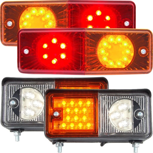 Комплект передних задних фонарей URSUS C360 C330 светодиодные передние крылья