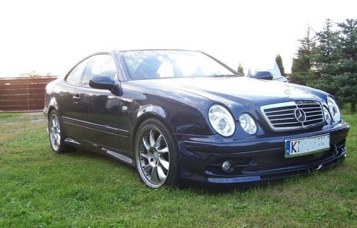 КОМПЛЕКТ СИГНАЛЬНЫХ НАКЛАДОК AMG MERCEDES CLK W208 97-02 НОВЫЙ ГРУНТОВКА