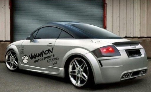 КОМПЛЕКТ НАКЛАДОК AUDI TT 8N НАКЛАДКИ ЛЕВАЯ ПРАВАЯ НОВАЯ ГРУНТОВКА