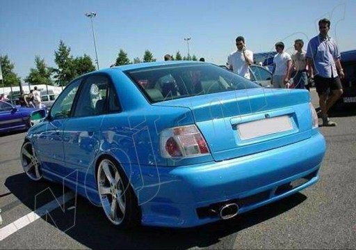 КОМПЛЕКТ НАКЛАДОК RS AUDI A4 B5 RS4 НАКЛАДКИ ЛЕВАЯ ПРАВАЯ НОВАЯ ГРУНТОВКА