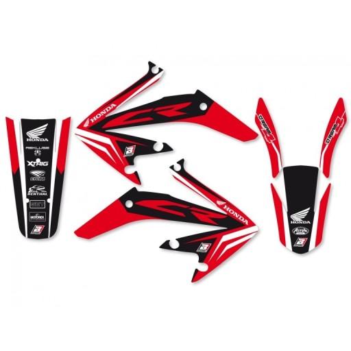 2144NIR - НАБІР НАЛІПОК (ВЕНЕРІВ) HONDA CRE-CRM 50 '07-'19 DREAM 4 COLOR RED/C
