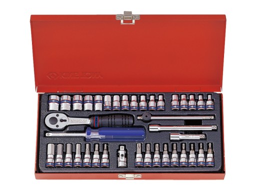 НАБІР РОЗЕТОК 1/4 6-КУТНИХ 39 ШТ. 4-13ММ KING TONY