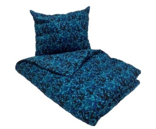 НАВУШКИ - СИНИЙ ДАТСКИЙ ПЛЮШ