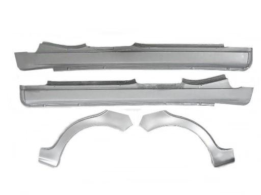 P176232 - Полный комплект пороговых порогов + ремонтные машины DAEWOO MATIZ новые