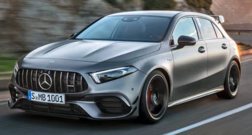 КОМПЛЕКТ ПЕРЕДНИЙ КАПОТ БАМПЕР КРИЛО ЛАМПИ MERCEDES A45 S A45S W177 AMG