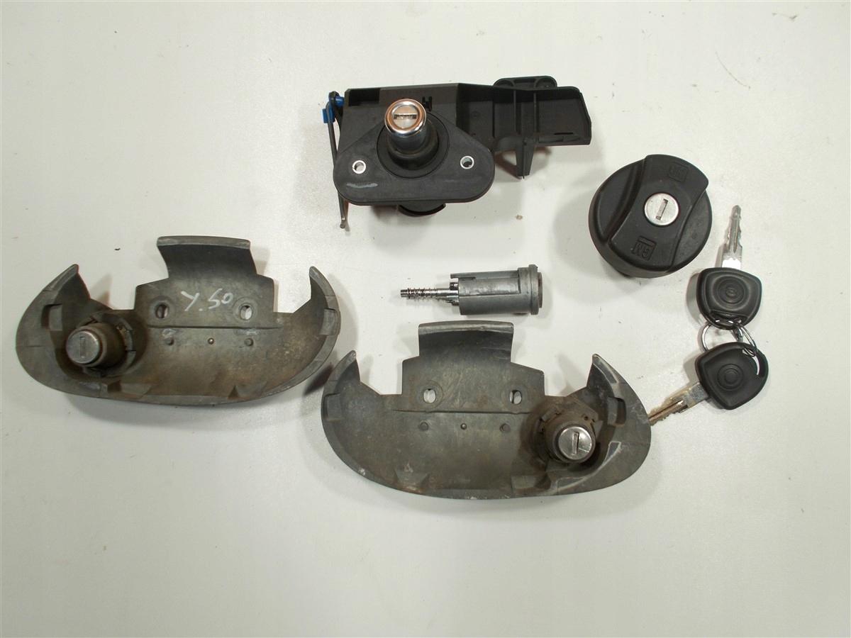 КОМПЛЕКТ ВСТАВОК ЗАМОК ЗАЖИГАНИЯ БАГАЖН OPEL CORSA C