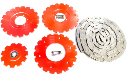 418986M91KMPL - КОМПЛЕКТ ЗВЕЗДОЧЕК ПРИВОДА ЭЛЕВАТОРОВ MASSEY FERGUSON 418986M91