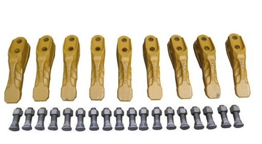 332/C4388/SET9 - НАБОР ЗУБЬЕВ ЛОЖКИ JCB SHARK ЛОЖКИ 9ШТ