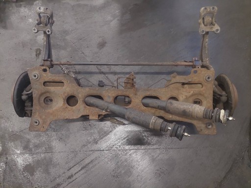 Полная подвеска салазок задней балки peugeot 406 и седана