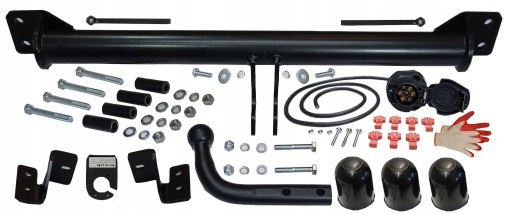 КОМПЛЕКТ БУКСИРУЮЧОГО КАРКА + джгут проводів + розетка для OPEL ZAFIRA 1A I 99-2005 + БЕЗКОШТОВНО