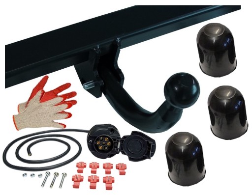 БУКСИРОВОЧНЫЙ КРЮК В КОМПЛЕКТЕ + ЖГУТ ПРОВОДОВ OPEL ASTRA 2 G II 98-2009 HTB + СЕДАН 3/4/5d