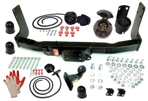 КРЮК В КОМПЛЕКТЕ для VW LT 96-2006 II 2+VAN 28-35 БУКСИРОВКА VOLKSWAGEN+BUS