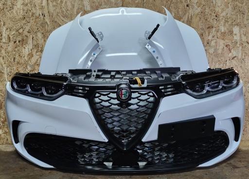 1.3 280KM,52144998,00505738790,505738790,00505643990,505643990,00505643940,505643940 - ПОЛНЫЙ ПЕРЕДНИЙ БАМПЕР ALFA ROMEO TONALE VELOCE 1.5 HYBRID 6x PDC MASK