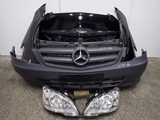 БАМПЕР ПЕРЕДНИЙ КАПОТ ЕВРОПА MERCEDES VITO W639 13R В КОМПЛЕКТЕ