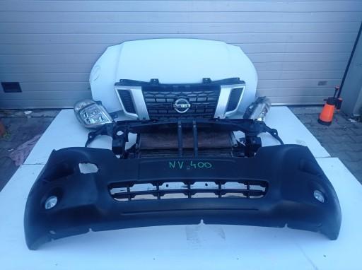 ПЕРЕДНЯЯ ЧАСТЬ NISSAN NV400 КАПОТ БАМПЕР КРЫЛЬЯ ЛАМПЫ РАДИАТОР В КОМПЛЕКТЕ