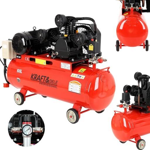 КОМПРЕСОР 100 Л 3 ПОРШНЄВИЙ СЕПАРАТОР КОМПРЕСОР 400 В