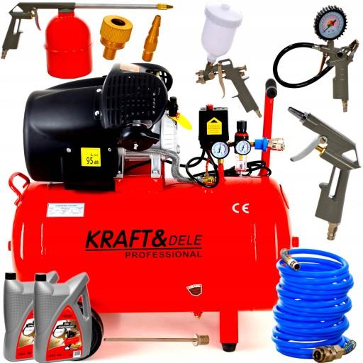 КОМПРЕССОР 100Л V2 МАСЛО ВОЗДУШНЫЙ КОМПРЕССОР КОМПЛЕКТ ПОКРАСКИ МАСЛА