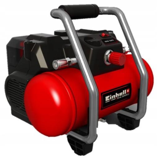 АКУМУЛЯТОРНИЙ КОМПРЕСОР TE-AC 36/6/8 Li OF Set-Solo EINHELL