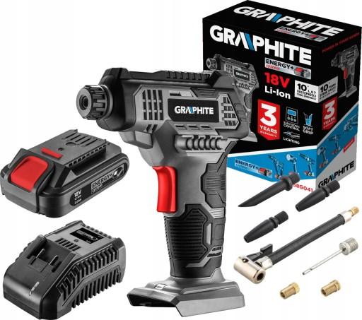 АКУМУЛЯТОР КОМПРЕСОР Graphite 58G041 18V +2Ah