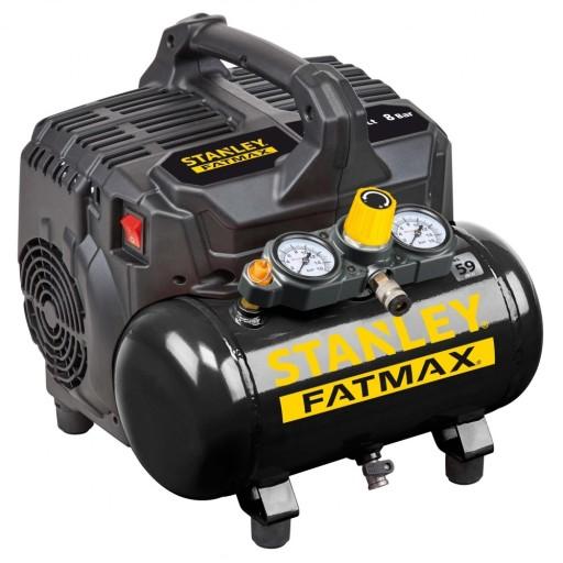 БЕЗМАСЛЯНИЙ КОМПРЕСОР 6Л 8 БАР З ГЛУШНИКОМ FATMAX