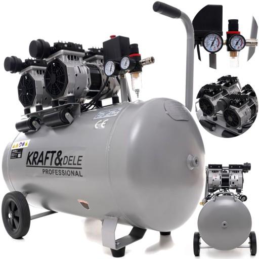 БЕЗМАСЛЯНИЙ КОМПРЕСОР 100 л 2x 1500 Вт 230 В/50 Гц 8 БАР