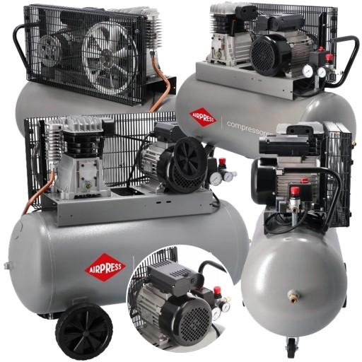 ДВОПОРШНЕВИЙ МАСЛЯНИЙ КОМПРЕСОР 90 Л 330 Л/ХВ AIRPRESS HL 375-100