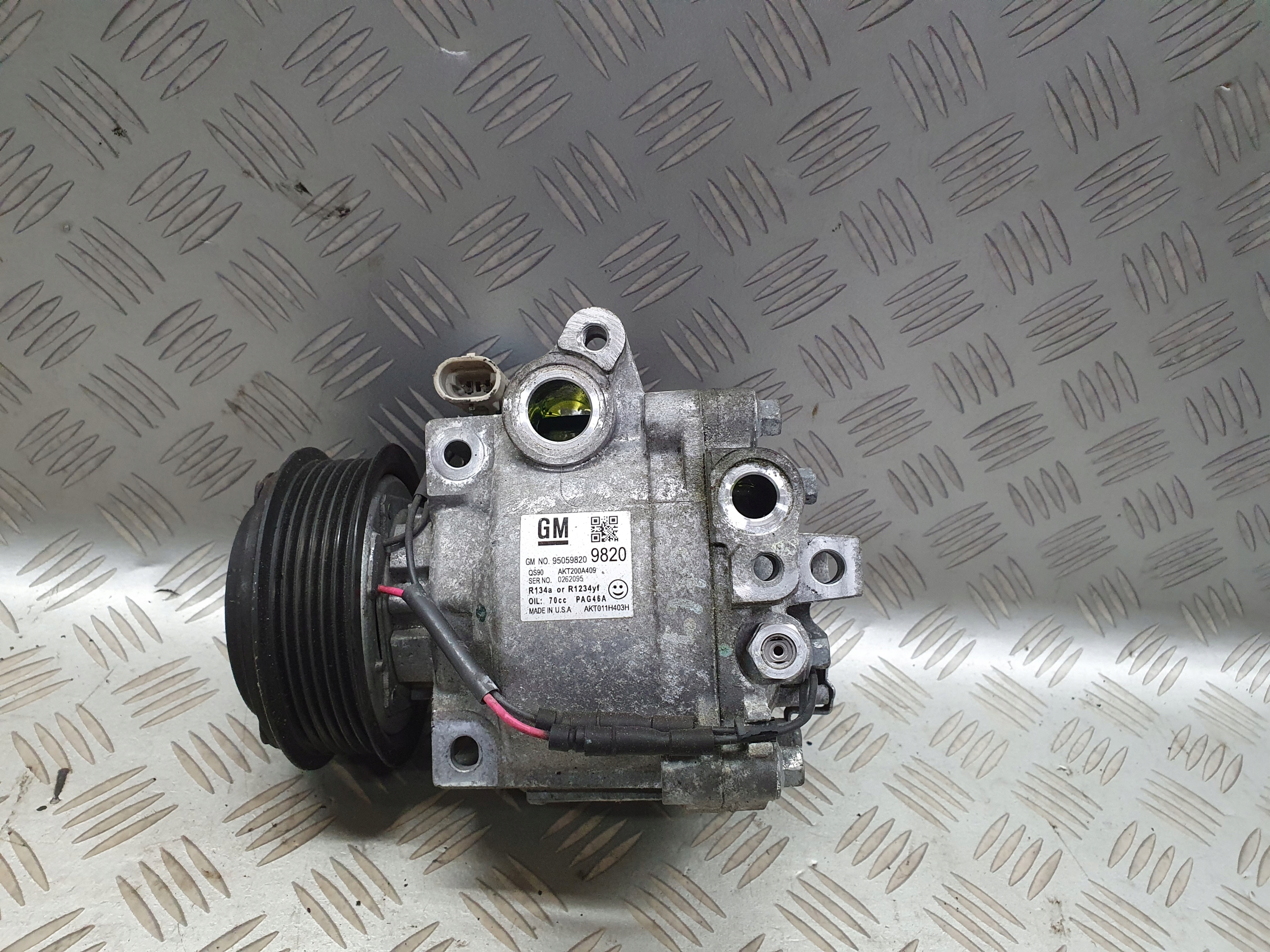 95059820 - КОМПРЕСОР КОНДИЦІОНЕРА OPEL MOKKA 1.4 TURBO