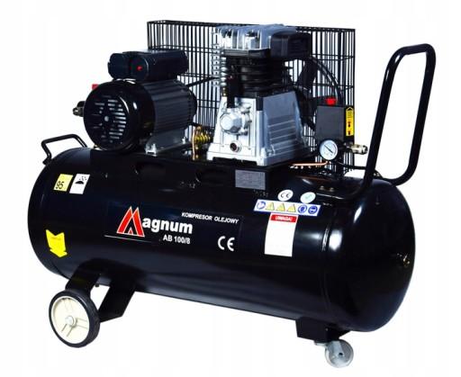 Компресор MAGNUM COMPRESSOR 100L AB 100/8 230V