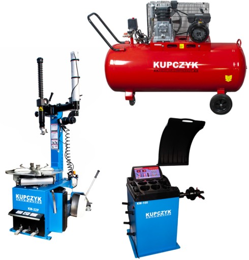 КОМПРЕССОРНЫЙ ШИНОВОДНЫЙ СТАНОК RUNFLAT БАЛАНСИРОВКА КОЛЕС КОМПЛЕКТ ВУЛКАНИЗАЦИИ