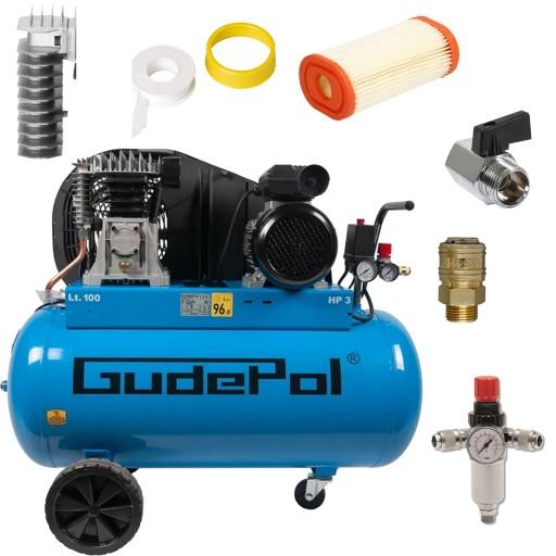 МАСЛО КОМПРЕСОРНЕ 100л GUDEPOL GD 28-100-320 230V