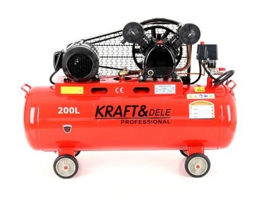 МАСЛЯНИЙ КОМПРЕСОР 200Л 5.9HP ПОВІТРЯНИЙ КОМПРЕСОР 690л/хв V2065