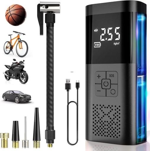 АВТОМОБІЛЬНИЙ КОМПРЕСОР ЕЛЕКТРОВЕЛОСИПЕД НАСОС МАТРАЦ КУЛЬКИ LED LCD