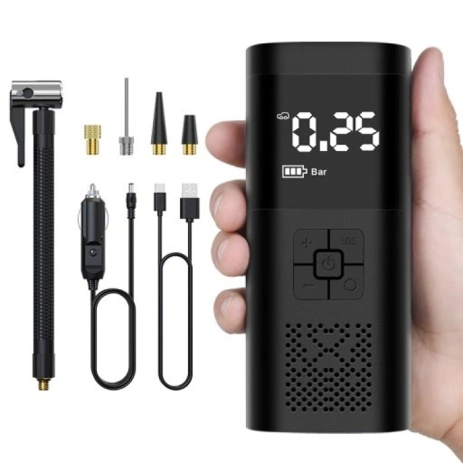 АВТОМОБІЛЬНИЙ КОМПРЕСОР ДЛЯ МОТОЦИКЛА, БЕЗДРОТОВИЙ НАСОС ДЛЯ ВЕЛОСИПЕДА, USB POWERBANK