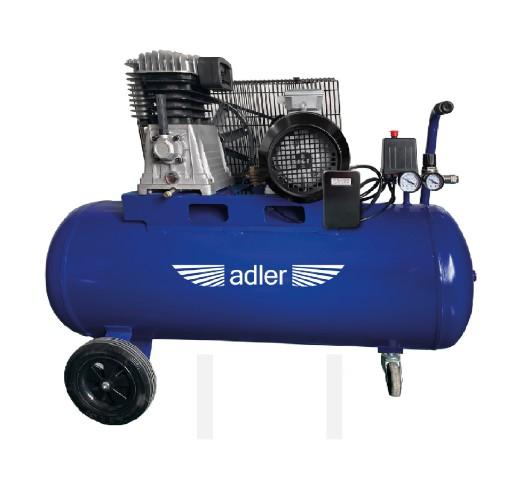 КОМПРЕССОР КОМПРЕССОРНЫЙ АДЛЕР АД-400-100-3Т, 2 ПОРШНЯ 400В 100л 375л/м