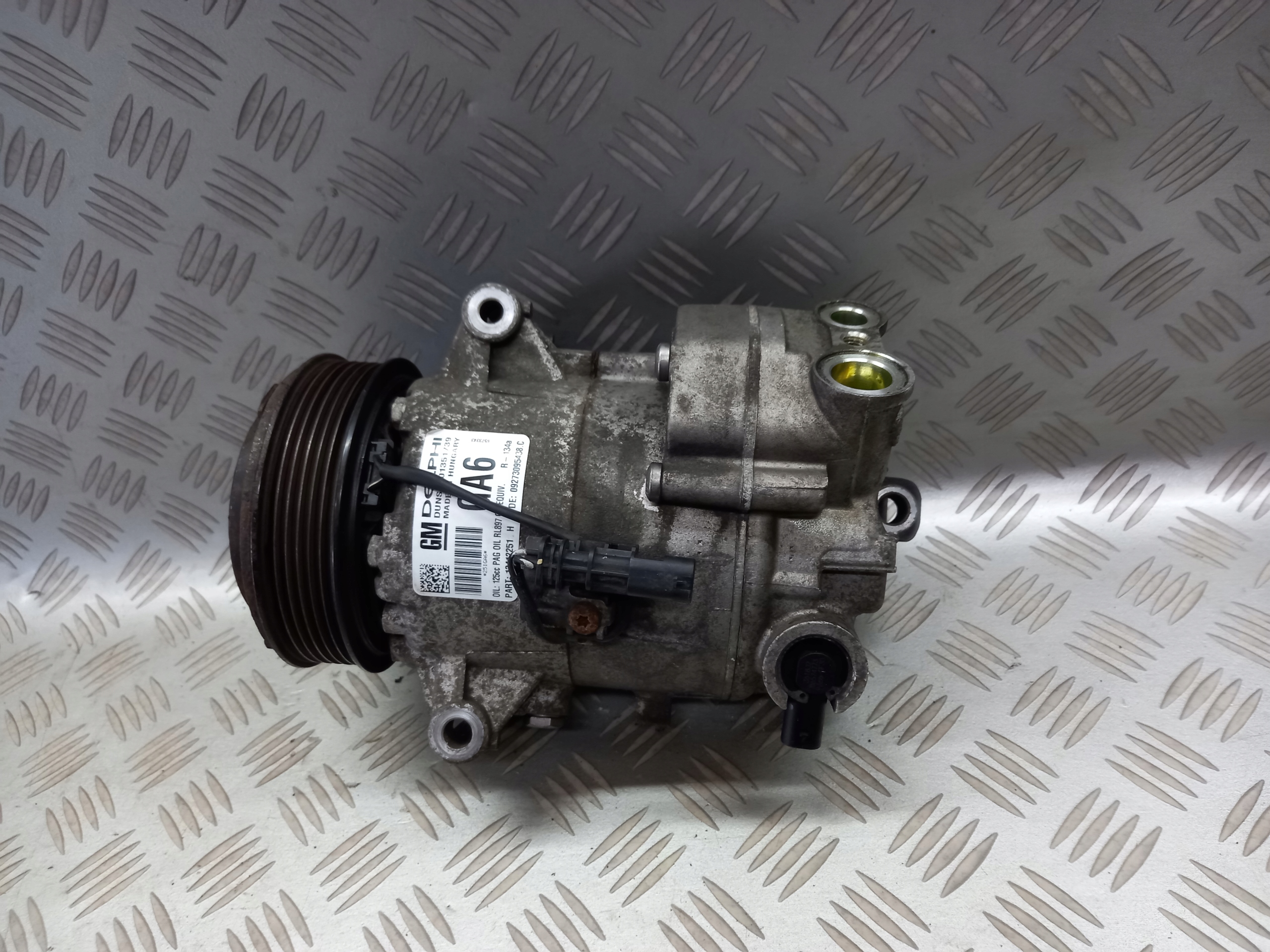GA6 13412251 - КОМПРЕССОР КОМПРЕССОР КОНДИЦИОНЕРА ASTRA J 1.6 16V
