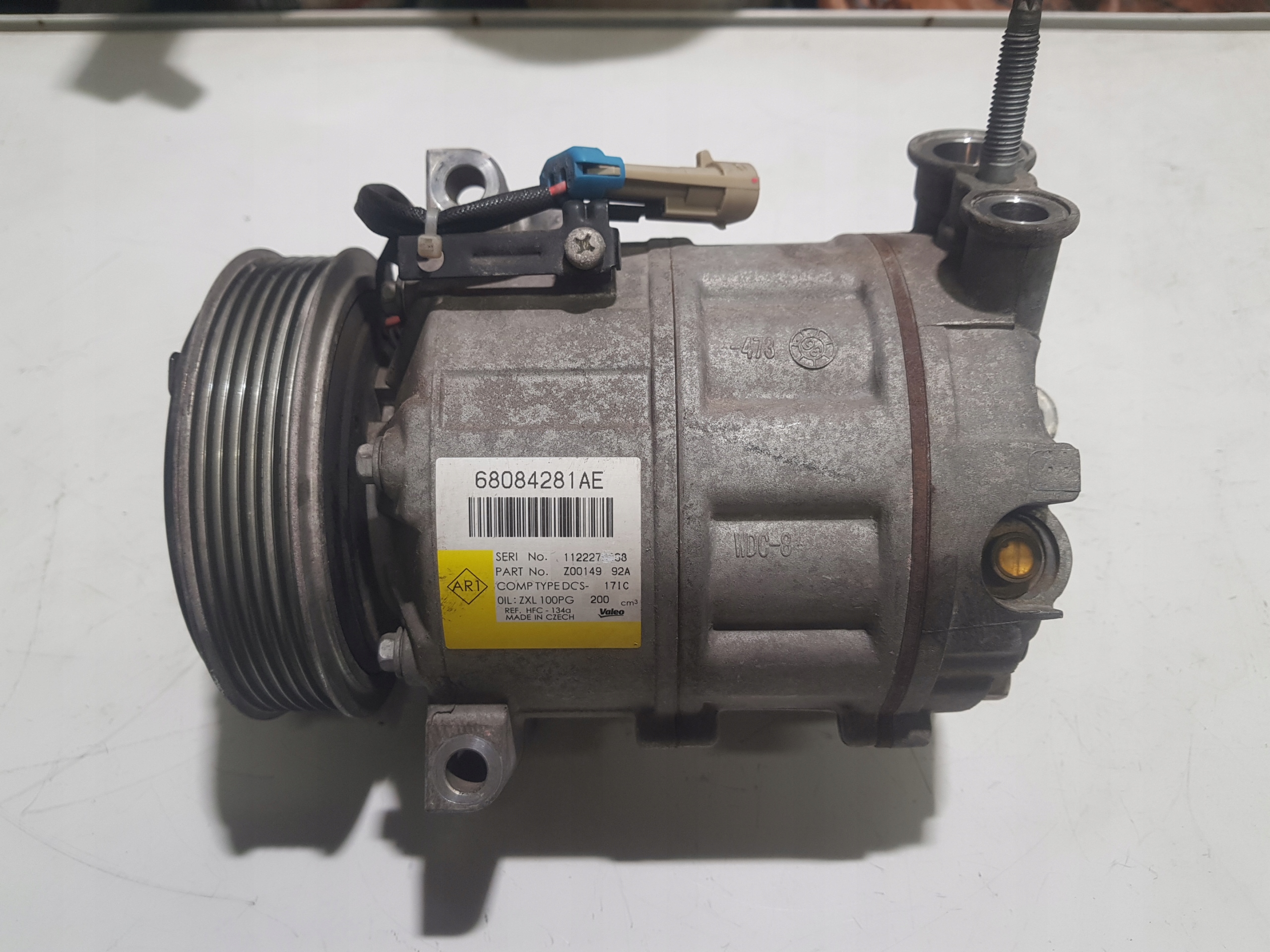 68084281AE - КОМПРЕССОР КОНДИЦИОНЕРА FIAT FREEMONT 2.0