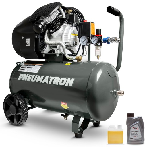 КОМПРЕСОР ДВОПОРШНЕВИЙ МАСЛЯНИЙ КОМПРЕСОР ДЛЯ МАЙСТЕРНІ ТА ПНЕВМАТРОН З ПІСКОВИКУ